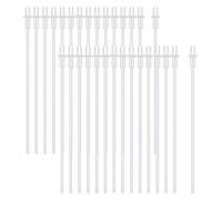 Weewooday 30 Pieces Disposable Artificial Insemination Rods Tube Flexible Breeding Catheter Tube Disposable Sheep Breeding Rods for Most Dog Goat Sheep Animals Breed Test