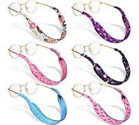 Weewooday 6 Pieces Kids Eyeglass Strap Nonslip Sunglasses Holder Lanyard Retainer, As the Pictures Shown, 33 cm x 2.5 cm/ 13 x 1 inches (L x W)