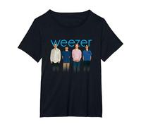 Weezer - Blue Album T-Shirt, Women's Plus, Black, 1X