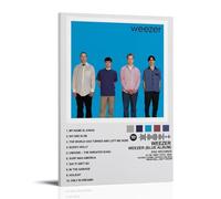 Weezer Blue AlbumWaterproof And Stain Resistant Decorative Paintings Living Room Bedroom, Office Hanging Paintings Free Framing High-definition Posters Creative Home DecorFrame-style24x36inch(60x90cm)