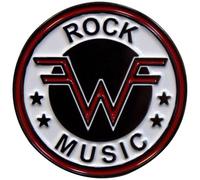 Weezer Rock Music Emblem Band Logo Pin Badge One Size