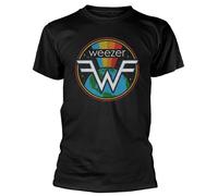 Weezer Symbol Logo Black T-Shirt NEW OFFICIAL
