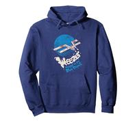 Weezer - Voyage to the Blue Planet Pullover Hoodie, Adult Unisex, Navy Blue, Large