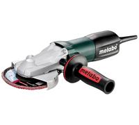 WEF 9-125 Quick (613060000) Amoladora angular de cabeza plana | For tight angles up to 43 degrees, including quick release nut, additional handle and slat grinding plate, 2.1 kg weight