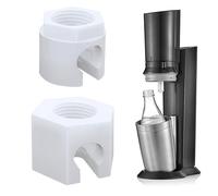 Wefaly Replacement Nut for Sodastream Pack of 2, Replacement Parts for Sodastream Suitable for CO2 Hose Quick Connect Replacement Nuts for Sodastream Crystal 2.0 Jet Spirit Easy Duo Fizzi Terra