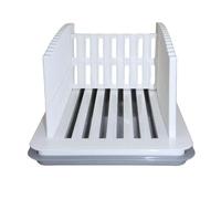 Wefdfsy Bread Slicing Guide - Multifunctional Foldable Adjustable - Manual Bread Slicer Kitchen Gadgets - for Kitchen Bakery Baking Cooking Homemade Food Toast Loaf Meat Potato Tomato