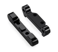 WEFEINO Aluminum Rear Lower Suspension Arm Mount Upgrade Parts for Losi 1/16 Mini-B 1/18 Mini-T 2.0 RC Car