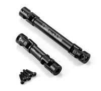 WEFEINO Steel Front Rear Drive Shaft 53mm 32mm RC Driveshaft Upgrade Parts for Axial 1/24 SCX24 GX 470 RC Crawler Car