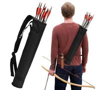 WEFHEF 1 Piece Adjustable Archery Quiver Arrow Backpack Bag Hip Arrows Back Arrow Quiver Hip Quiver Holder Arrows Quiver for Storage of Compound Recurve Bow