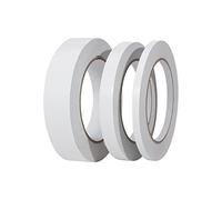 WeFine 3 Rolls Double Sided Tape Adhesive Sticky Tapes for Gifts, Photos,Documents, Wallpaper, Scrapbooking, Crafts, Ribbon, Cards and Boxes，92 Feet Long, Wide 0.25inch / 0.5inch /1inch