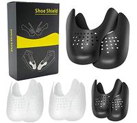 4 Pairs Shoe Shields, WeFine Universal Sneaker Protector Shields Against Shoe Creases, Anti Crease Guard for Running Casual Shoes