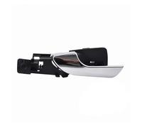 WEFOLCC 156092167 156092165 Car Interior Door Handle Chrome Front Rear Left Right for Alfa Romeo for Giulietta 2010 2011 2012 2013-2019 (Bright Silver FL)