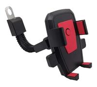 WEFOLCC 1PC Bike Mount Phone Holder, Motorcycle Scooter Universal 360 Degree Rotation Rear Mirror Phone Holder Mount Navigation Bracket