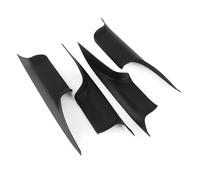 WEFOLCC 4pcs for 7 Series F01 F02 2009 2010 2011 2012 2013 2014 2015 Car Styling Interior Door Handle Pull Protective Cover (Fit for F02)