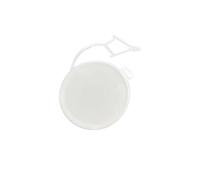 WEFOLCC Car Front Bumper Tow Hook Eye Cover Cap 5GG807241 For VW For Golf 7 Mk7 2014-2017 Hauling Trailer Lid Car Towing Eye Cover(White)