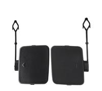 WEFOLCC Car Rear Bumper Side Tow Hook Eye Cover Cap For B&MW X5 E70 2006 2007 2008 2009 2010 2011 E70 51127158447 51127158448 Car Towing Eye Cover(Pair)