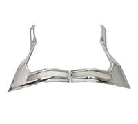 WEFOLCC Car Styling for Toyota for Land Cruiser for Prado 150 FJ150 2018-2021 Rear Lights Cover Tail Lamp Trims ABS Chrome Stickers Car Rear Light