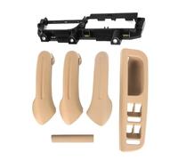 WEFOLCC Door Pull Grab Handle Car Side Door Handle armrest Cover for VW for Bora for Golf 4 MK4 for Jetta 1999-2004 Front Rear Left Right (Beige)