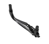 WEFOLCC for 5 Series G30 G31 G38 F90 2017-2021 Car Interior Door Handle Window Switch Cover Trim Carbon Fiber (Rear Left)