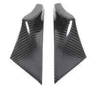 WEFOLCC for 5 Series G60 2024 Car Front Door Inner Handle Front Decorative Cover Sticker Car Interior Accessories Real Carbon Fiber