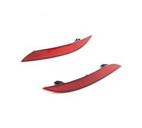 WEFOLCC For A3 Hatchback 2 Door 2017 2018 2019 2Pcs ABS Rear Bumper Reflector Bar Lights Red 8V0945105A 8V0945106A