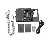 WEFOLCC For CB500X 2016 2017 2018 2019 CB 500 X Motorcycle Adjustable Windshield Kit GPS Navigaton Mount Phone Bracket Motorcycle Navigation Bracket(B)