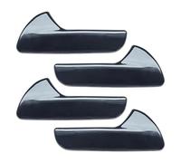 WEFOLCC for Dodge for Durango 2011-2022 Car Accessories 4PCS Carbon Fiber Inner Door Handle Cover Trim Pull Grab Panel Handle Cover (Gloss Black)