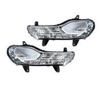 WEFOLCC For Ford For Escape For Kuga 2013-2016 Car Fog Lights Headlights DRL Driving Lights Without Light Bulb (A Pair)