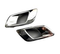 WEFOLCC for Ford for Ranger 2012-2019 for Everest 2015-2019 Door Inner Handle Chrome Or Silver (1 Pair Shiny Silver)