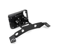 WEFOLCC For K1200GT 2006 K1300GT Motorcycle Windshield Stand Holder Phone Mobile Phone GPS Navigation Plate Bracket Motorcycle Navigation Bracket(E)