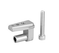 WEFOLCC For K1600GT K1600GTL K1600B R1200RT R1250RT Motorcycle GPS Navigation Holder Shock Mobile Phone Bracket Extension Rod Fit Motorcycle Navigation Bracket(Silver)