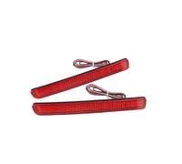 WEFOLCC For Land Rover For Range Rover Sport L320 For Discovery 3 4 LR3 LR4 2x Red LED Rear Bumper Reflector Brake Stop Tail Light