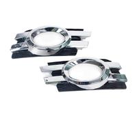 WEFOLCC For Mercedes For Benz GL-class X164 GL320 GL350 2007-2009 Fog Lamp Light Grille Frame Shell Cover Foglight Foglamp Trim(Left and right)