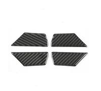 WEFOLCC for VW for Golf 7 MK7 VII 2013 2014 2015 2016 2017 4pcs/Set Carbon Fiber Car Door Handle Bowl Cover Sticker Trim