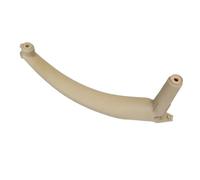 WEFOLCC for X5 X6 E70 E71 2007 2008 2009 2010 2011 2012 2013 Passenger Door Inside Handle Cover Inner Door Handle Trim (Beige Left)
