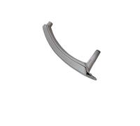 WEFOLCC for X5 X6 E70 E71 E72 2007-2013 1PCS ABS Car Interior Door Handle with Leather Outer Cover Inner Handle Assembly (1PCS R Gray)