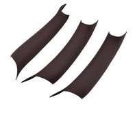 WEFOLCC for X5 X6 F15 F16 2014 2015 2016 2017 2018 Door Pull Handle Protective Cover Trim Car Interior Carbon Fiber Texture (Moka)
