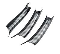 WEFOLCC for X5 X6 F15 F16 2014 2015 2016 2017 2018 Door Pull Handle Protective Cover Trim Car Interior Carbon Fiber Texture (Carbon Fiber)