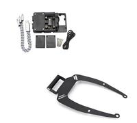WEFOLCC For Y&amaha NMAX155 NMAX125 N-MAX NMAX 155 125 2015-2020 Motorcycle GPS Navigation GPS Plate Bracket Adapt Holder SMART PHONE Motorcycle Navigation Bracket(B 22mm)