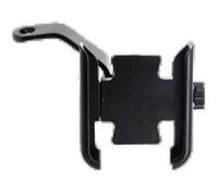 WEFOLCC For Y&amaha T-Max 500 TMAX 500 560 TMax 530 Motorcycle Phone Holder Rearview Handlebar GPS Stand Bracket Accessories Navigation Bracket(Mirror type Black)