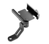 WEFOLCC For Y&amaha TMAX530 2017 2018 2019 2020 Accessories Motorcycle Handlebar Mobile Phone Holder GPS Stand Bracket Navigation Bracket(Mirror type Black)