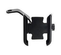 WEFOLCC For Y&amaha TRACER 9 GT 2021 2022 2023 Motorcycle Accessories Mirror Handlebar Mobile Phone Holder GPS Stand Bracket Navigation Bracket(Mirror Type Black)