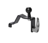 WEFOLCC For Zontes Zt150D 125m 150m 350D 350m 310m Modified Storage Hook ZT350 Navigation Phone Holder Aluminum Alloy Front Hook Navigation Bracket(Gray)