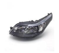 WEFOLCC Headlight For Citroen C4 Restyling 2004-2008 2009 2010-2014 Front Bumper Headlamp Assembly Head Light Lamp(Black,left)