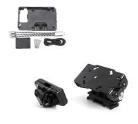 WEFOLCC Motorcycle Accessories Metal 13/16mm Rod GPS Navigation Mount Bracket Phone Holder For NX500 NX500 Nx400 NX400 2024 Motorcycle Navigation Bracket(C)