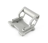 WEFOLCC Motorcycle CNC Aluminum GPS Phone Holder Stand Navigation Black Extension Bracket 12mm/22mm For CFMOTO 450MT 450 MT 450 2024 Navigation Bracket(Silver -22MM)