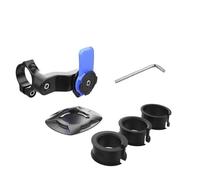 WEFOLCC Motorcycle Electric Bicycle Rotatable Phone Holder Bicycle Handlebar Phone Holder Universal Handlebar Mount Navigation Bracket(Blue)