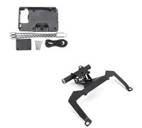 WEFOLCC Motorcycle Front Phone Stand Holder GPS Navigaton Plate Bracket For Forza 350 Forza125 2020 2021 2022 Motorcycle Navigation Bracket(B)