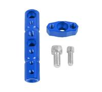 WEFOLCC Motorcycle Handlebar Crossbar Phone GPS Navigation Extension Bracket For NSS350 NSS750 NSS 350 750 FORZA300 FORZA250 FORZA 300 250 Motorcycle Navigation Bracket(Blue 1)