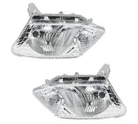 WEFOLCC Pair Headlight For Isuzu For D-Max For Dmax 2012 2013 2014 2015 2016 Headlamp Head Lamp Head Light(Low Configuration,RHD)